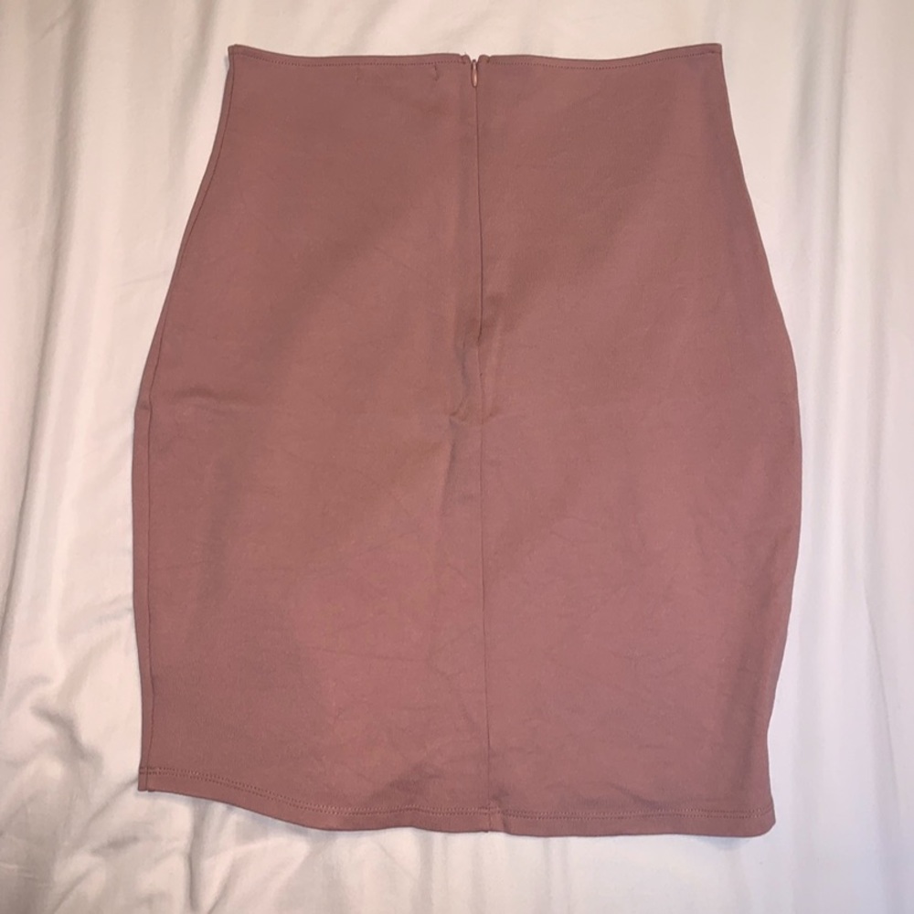 Blush Midi Bodycon Skirt - Picture 5 of 6